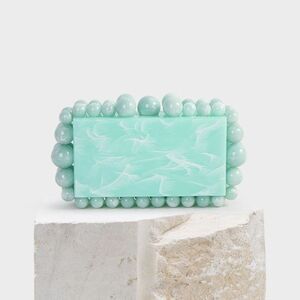 Anthropologie Mint Green Clutch
